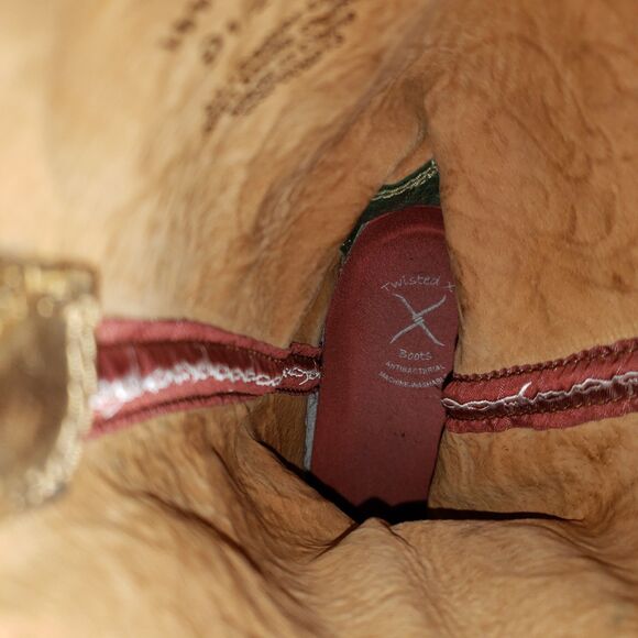 Twisted X Sz 9.5 B  Women's Western Cowgirl Leather Boots - Picture 10 of 10